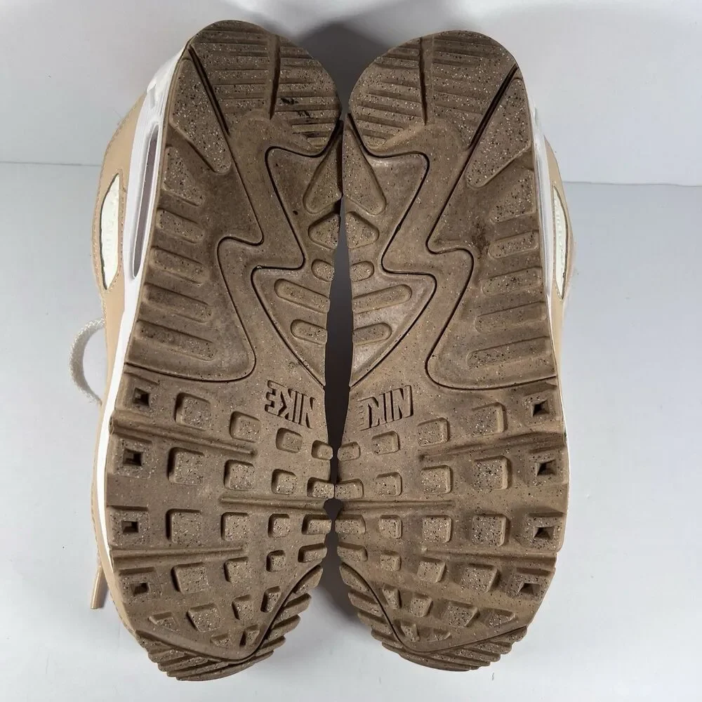 Nike Air Max 90 SE Sun Club Lace Up Athletic Running Shoes Sneakers Women's 9